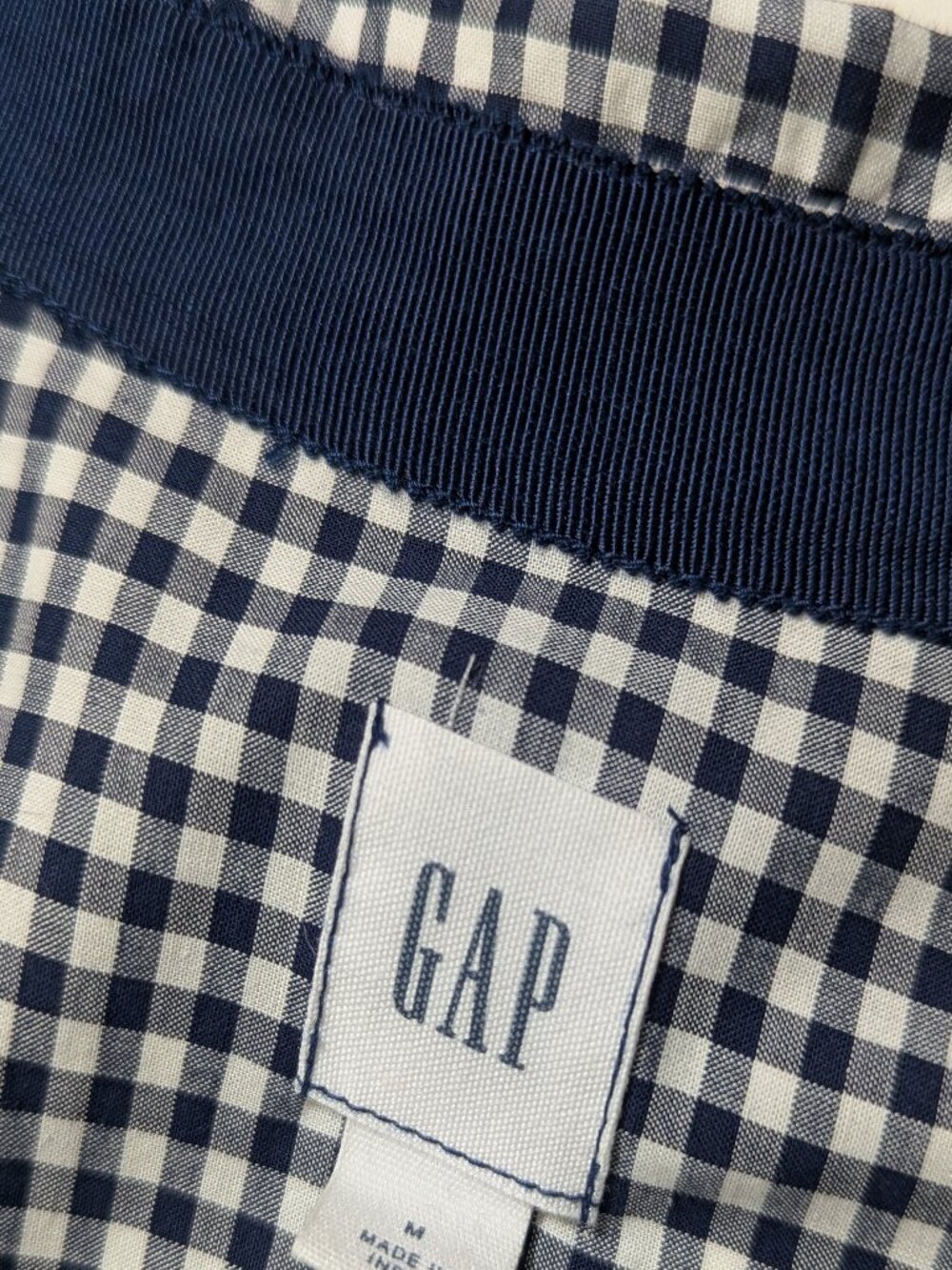 Gap x Sarah Jessica Parker Gingham Dress Size M - Picture 9 of 10